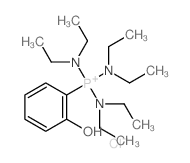 tris(diethylamino)-(2-hydroxyphenyl)phosphanium Structure