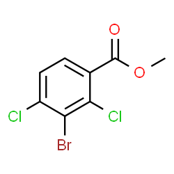 Methyl 3-bromo-2,4-dichlorobenzoate Structure
