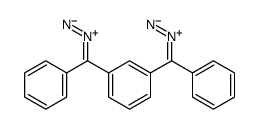 1,3-bis[diazo(phenyl)methyl]benzene Structure