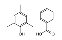 benzoic acid,2,4,6-trimethylphenol Structure