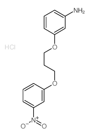 3-[3-(3-nitrophenoxy)propoxy]aniline structure