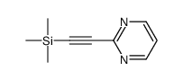 2-三甲基锡乙炔嘧啶结构式