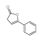 5-苯基-3H-呋喃-2-酮结构式