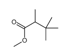 Butanoic acid, 2,3,3-trimethyl-, methyl ester结构式