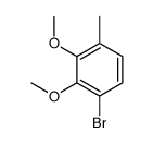 1-bromo-2,3-dimethoxy-4-methylbenzene Structure
