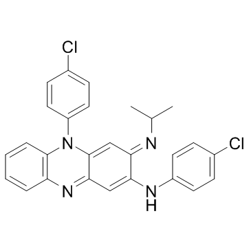 Clofazimine structure