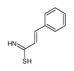 3-phenylprop-2-enethioamide结构式