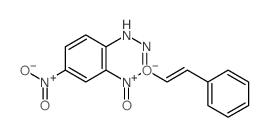 2-Propenal, 3-phenyl-,(2,4-dinitrophenyl)hydrazone, (?,E)- (9CI) structure