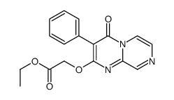 Ethyl [(4-oxo-3-phenyl-4H-pyrazino[1,2-a]pyrimidin-2-yl)oxy]acetate结构式