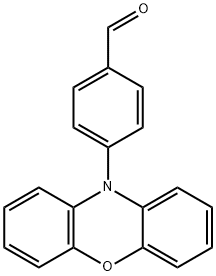 4-(10H-苯恶嗪-10-基)苯甲醛结构式