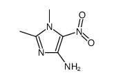 4-amino-1,2-dimethyl-5-nitroimidazole Structure
