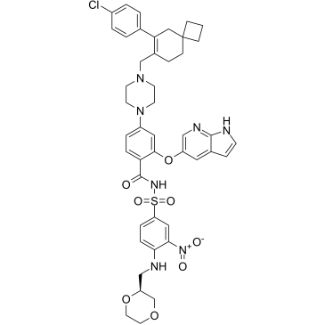 Bcl-2/Bcl-xl inhibitor 1结构式