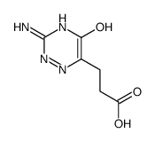 3-(3-氨基-5-氧代-2,5-二氢-1,2,4-噻嗪-6-基)丙酸结构式