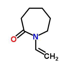 N-乙烯基己内酰胺结构式