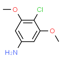 4-氯-3,5-二甲氧基苯胺结构式