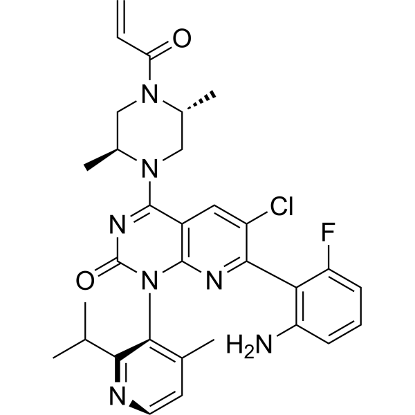 KRAS G12C inhibitor 61结构式