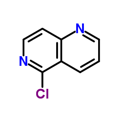 5-CHLORO-1,6-NAPHTHYRIDINE Structure