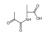 (2S)-2-(2-oxopropanoylamino)propanoic acid结构式