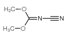 N-氰亚胺基碳酸二甲酯结构式