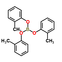 硼酸三邻甲苯酯结构式