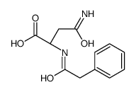 N2-(Phenylacetyl)-L-asparagine结构式