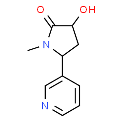 (3S,5S)-3'-Hydroxycotinine Structure
