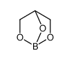 2,6,7-trioxa-1-borabicyclo[2.2.1]heptane Structure