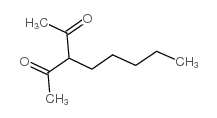 2,4-Pentanedione,3-pentyl- Structure
