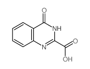 4-喹唑啉酮-2-甲酸结构式