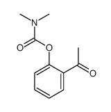 (2-acetylphenyl) N,N-dimethylcarbamate Structure