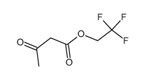 2',2',2'-trifluoroethyl 3-oxobutanoate Structure