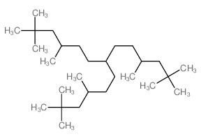 Tridecane,2,2,4,10,12,12-hexamethyl-7-(3,5,5-trimethylhexyl)-结构式
