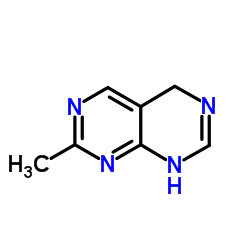 Pyrimido[4,5-D]pyrimidine, 1,5-dihydro-2-methyl- (6ci,8ci,9ci) structure