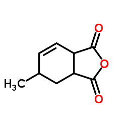 4-Methyltetrahydrophthalic anhydride structure