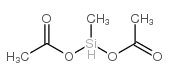 甲基硅(二醇)二乙酸酯结构式