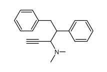 3-(dimethylamino)-4,5-diphenyl-1-pentyne Structure
