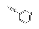 pyridine-3-diazonium Structure