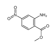 2-氨基-4-硝基苯甲酸甲酯结构式