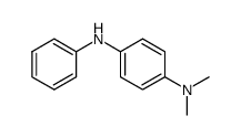 N-phenyl-N',N'-dimethyl-p-phenylenediamine结构式