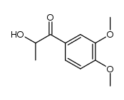 1-(3,4-dimethoxy-phenyl)-2-hydroxy-propan-1-one Structure
