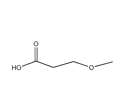 3-甲氧基丙酸结构式
