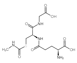 S-(N-methylcarbamoyl)glutathione Structure