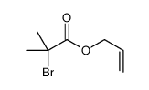 2-溴-2-甲基丙酸烯丙酯结构式