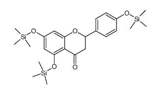 naringenin, per-TMSi ether结构式