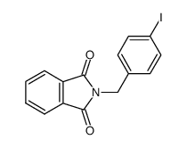 2-(4-iodobenzyl)isoindoline-1,3-dione结构式