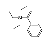 triethyl(1-phenylethenyl)silane结构式