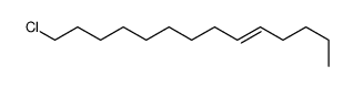 14-chlorotetradec-5-ene Structure