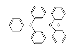 pentaphenylchlorodisilan Structure