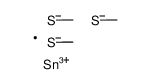 methyl-tris(methylsulfanyl)stannane Structure