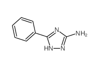 5-苯基-1H-1,2,4-三唑-3-胺结构式